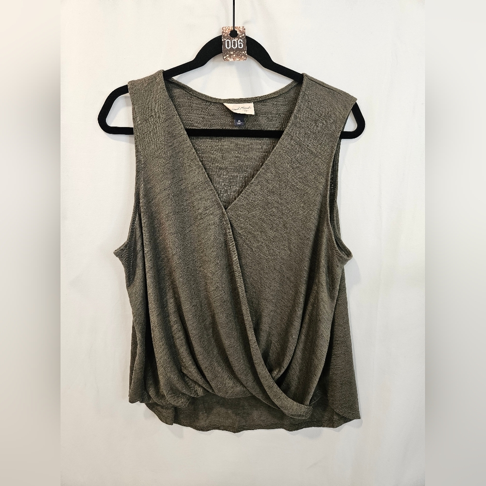 006 Universal Thread Olive Green Tank Top Size XXL